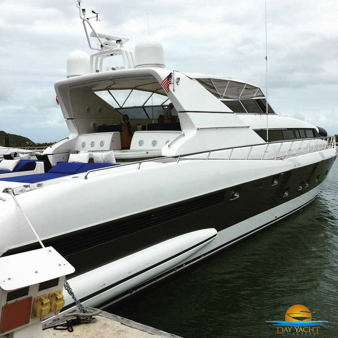 Crystal clear Caribbean water at Palomino Island, luxury yacht charter Puerto Rico